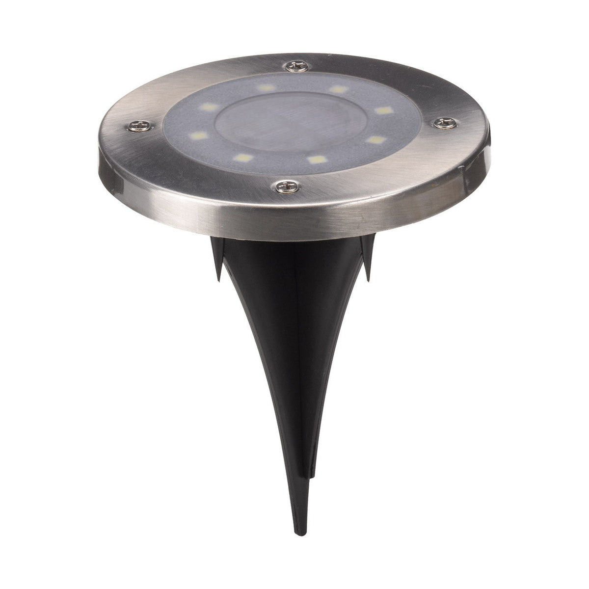 Solar-powered in-ground spotlight set for garden path lighting, outdoor terrace, lawn, driveway, LED lights, garden lighting | Sansoti