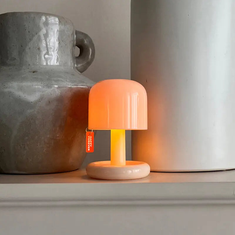 Nachtlampje met Warm LED-Licht Zonsondergang-Sfeer Compact USB-Dimbaar Sfeerlamp | Sansoti