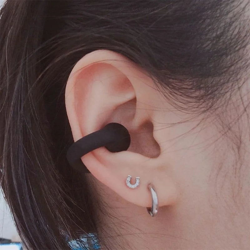Botgeleidingsoortjes Draadloos met Open-Ear Geluid – Veilig en Comfortabel Sporten | Sansoti