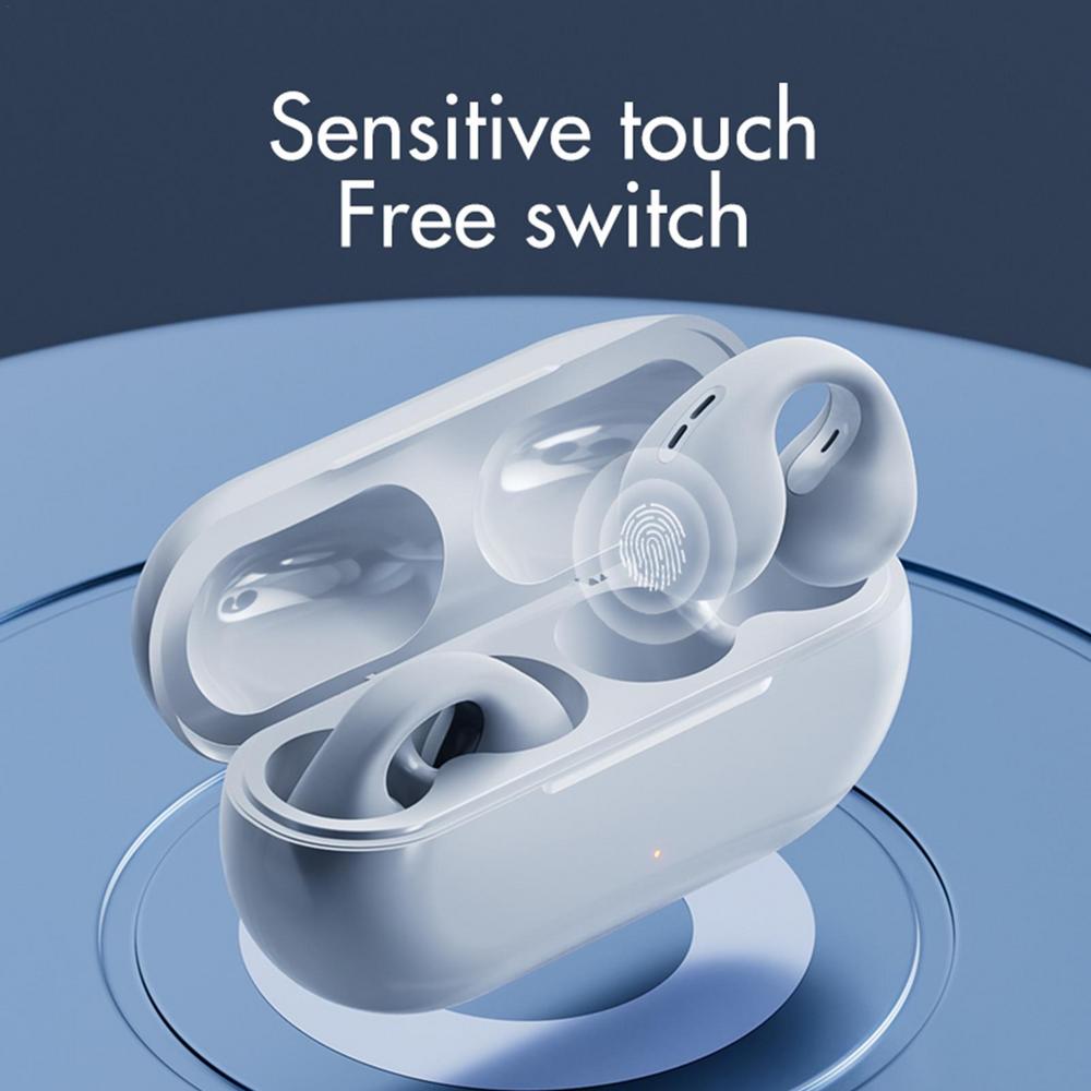Botgeleidingsoortjes Draadloos met Open-Ear Geluid – Veilig en Comfortabel Sporten | Sansoti