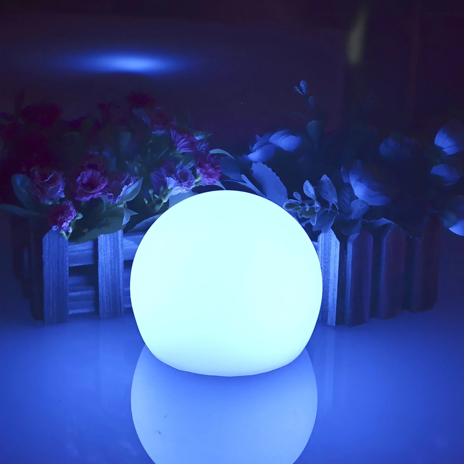 Weerbestendige Tuinbol LED-Lamp – Draadloos Oplaadbaar Sfeerverlichting voor Tuin Terras – Waterdicht Buitenlamp met Kleurwisselaar | Sansoti