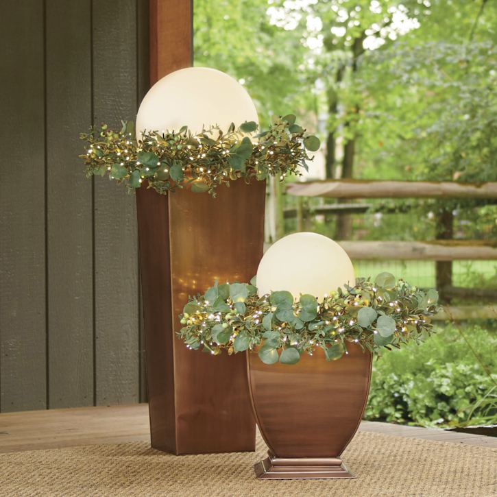 Oplaadbare LED Tuinbol met Afstandsbediening 16 Kleuren Sfeerverlichting voor Tuin Terras en Outdoor Decoratie | Sansoti