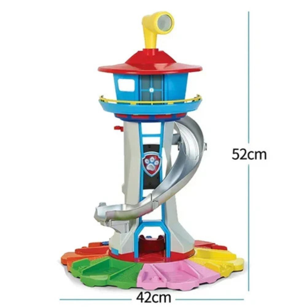 Speeltoren met Glijbaan en Auto's Interactief Kinderspeelgoed Motoriek Rollenspel Educatief Speelset voor Binnen vanaf 4 Jaar | Sansoti