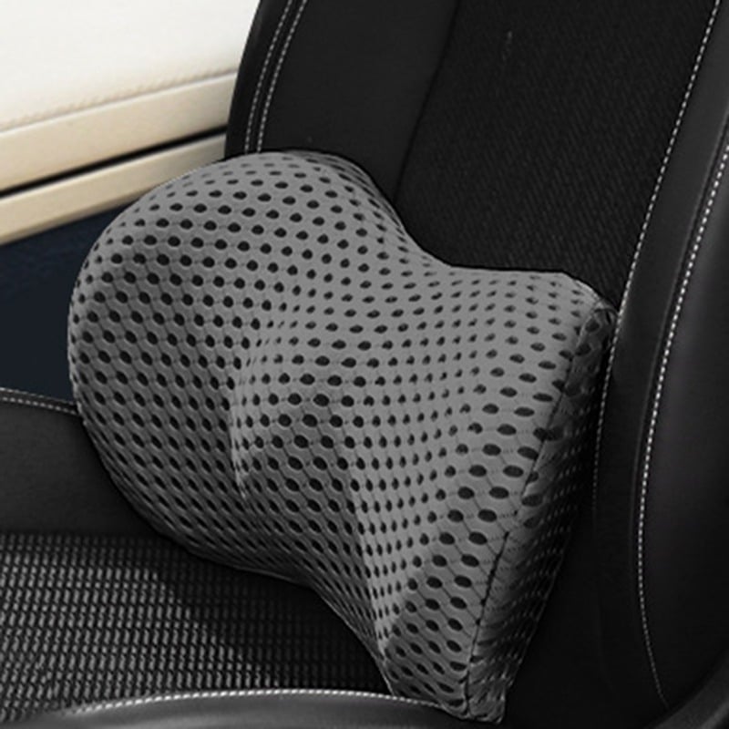 Orthopedisch Lendenkussen Memory Foam Rugsteun Bureau Auto Thuis Grijs Zwart Blauw Groen Ergonomisch | Sansoti