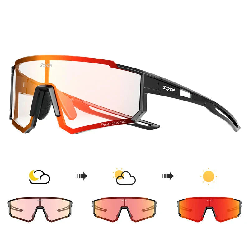 Sportbril UV400 Bescherming Lichtgewicht Frame Fietsen Outdoor | Sansoti