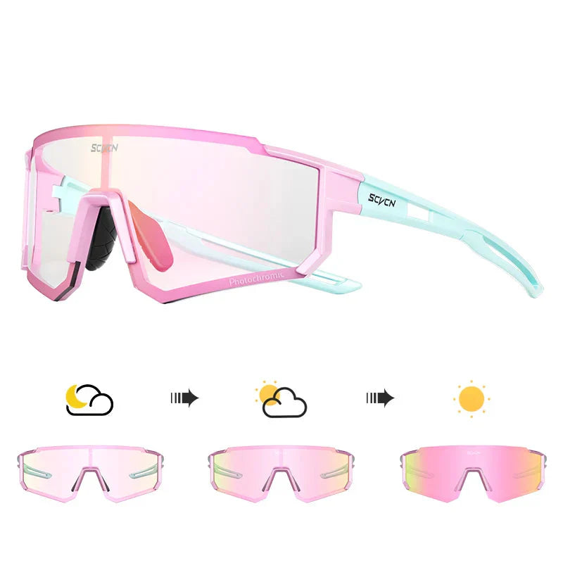 Sportbril UV400 Bescherming Lichtgewicht Frame Fietsen Outdoor | Sansoti