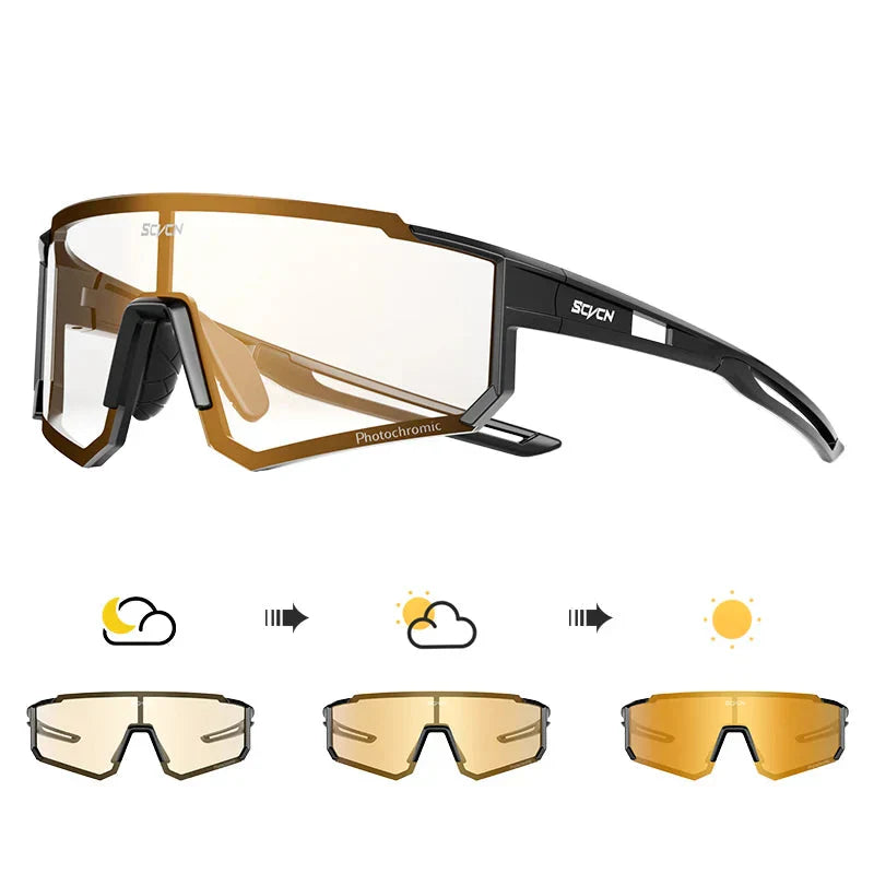 Sportbril UV400 Bescherming Lichtgewicht Frame Fietsen Outdoor | Sansoti