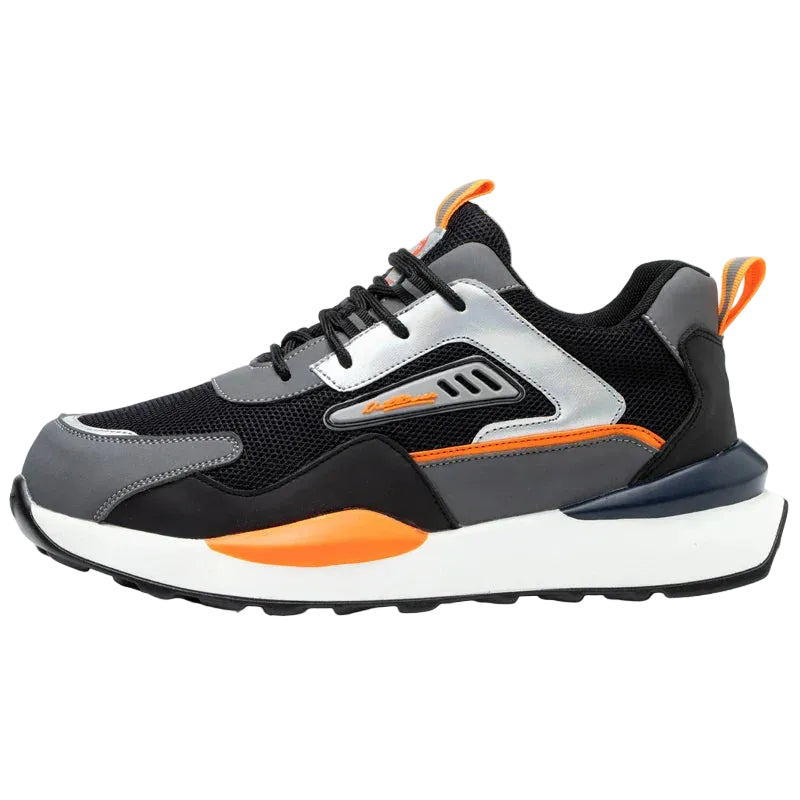 Work Shoes with Safety Features — Lightweight Protection — Suitable for Construction, Logistics, Hospitality — Anti-Slip Sturdy Toe — Professional Comfort | Sansoti