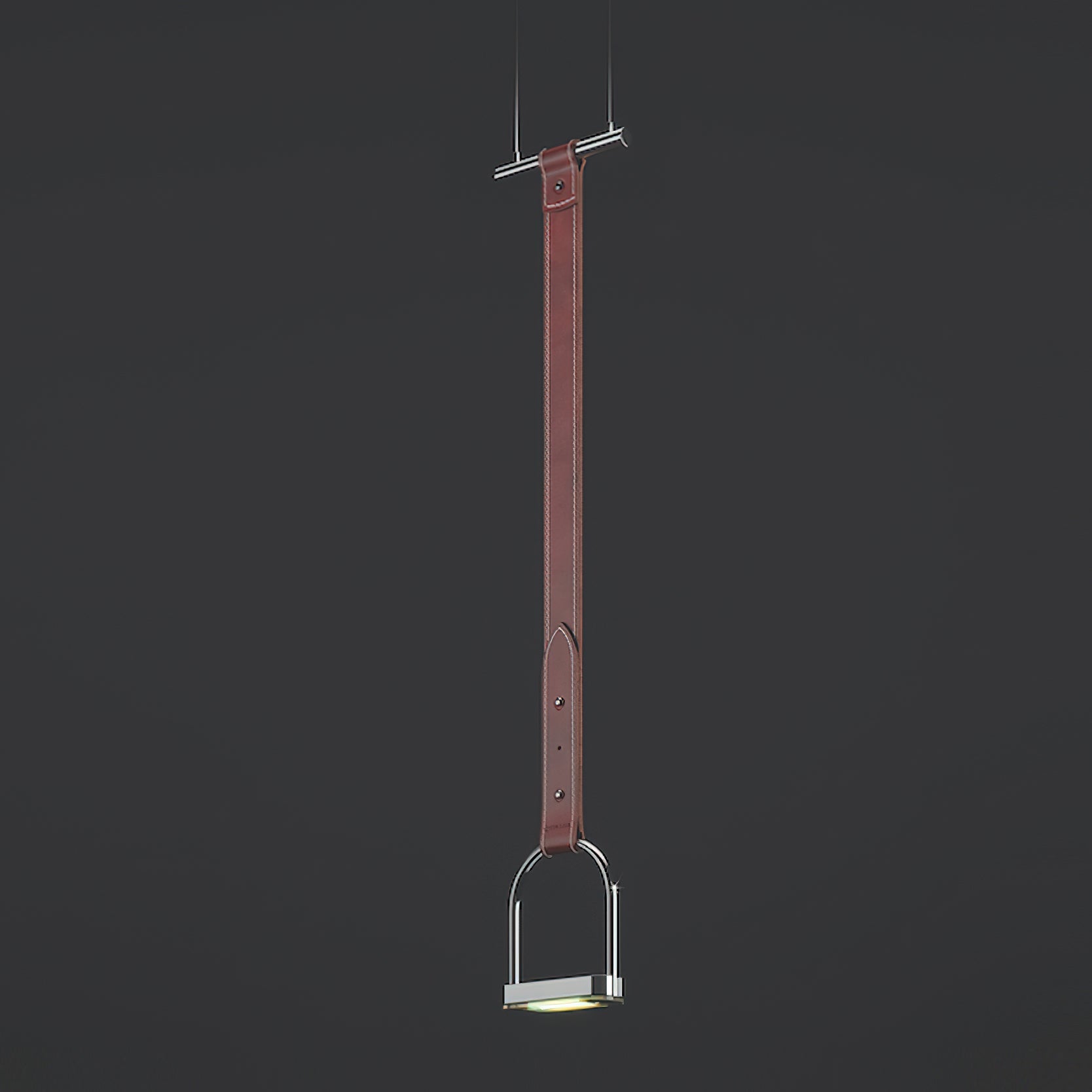 Hanglampen met Leren Riemen Industrieel Design Rustiek Metaal Nikkel voor Eetkamer Keukeneiland | Sansoti