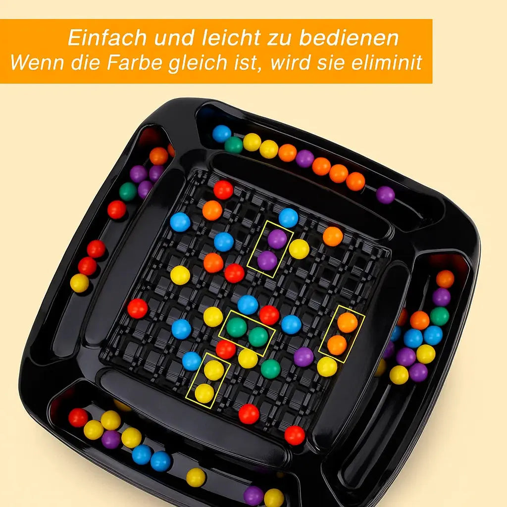 Strategiespel Kunststof 19.5x19.5cm Kinderen Volwassenen Concentratie Logisch Denken Knikkerspel Bordspel Familiespel Cadeau Vanaf 4 Jaar | Sansoti