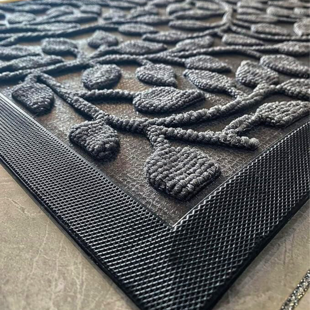 Antislip Deurmat Rubber Buitenmat Entree Portiek Gang Vlekbestendig Weerbestendige Mat voor Binnen en Buiten | Sansoti