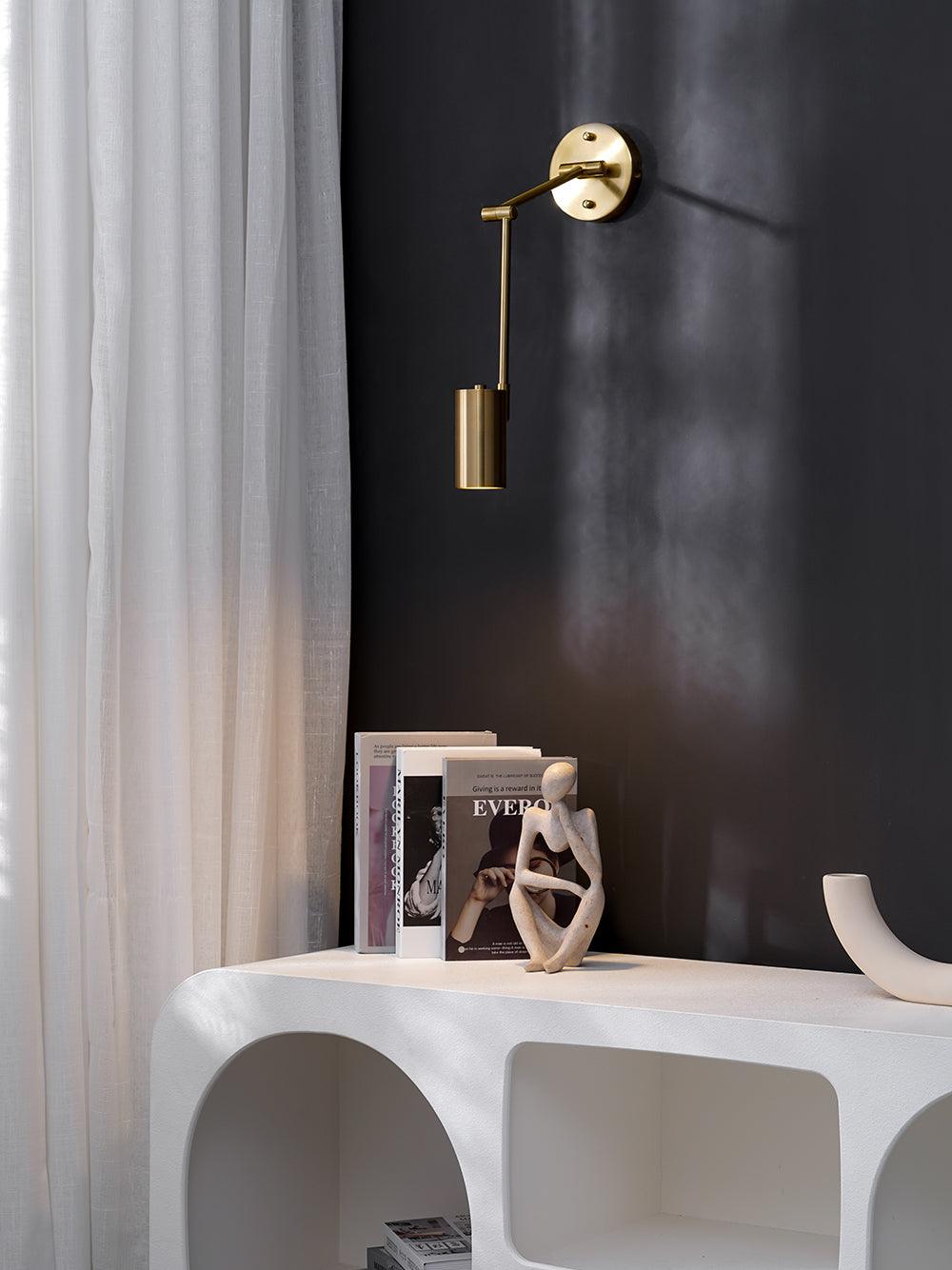 Wandlamp Verstelbare Scharnier Arm Leeslamp met Draaibare Montage 3000K Warm Wit | Sansoti