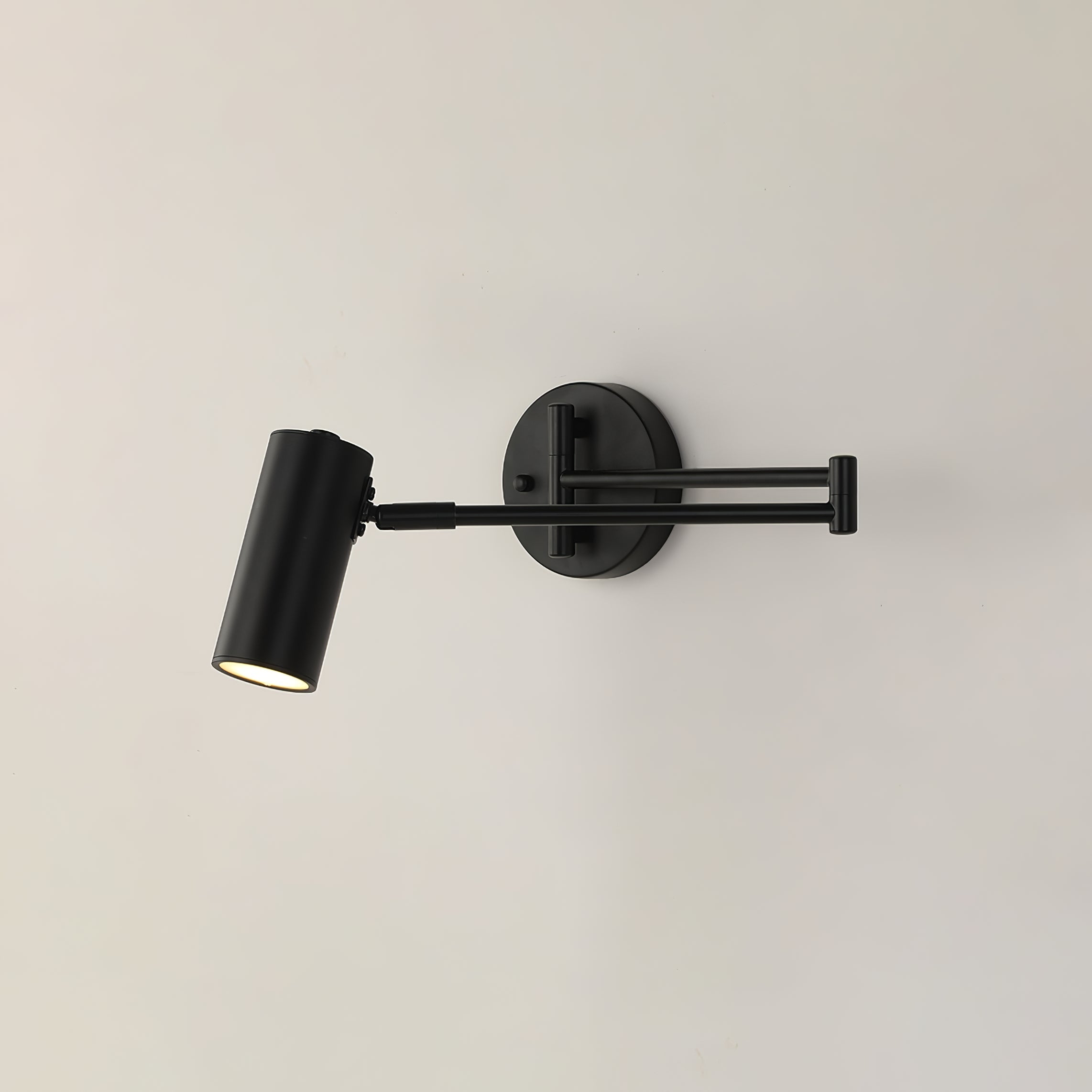 Verstelbare Wandlamp met Zwenkarm – Industrieel Metaal IJzer – 180° Draaibaar – Leeslamp Slaapkamer Nachtkastje | Sansoti