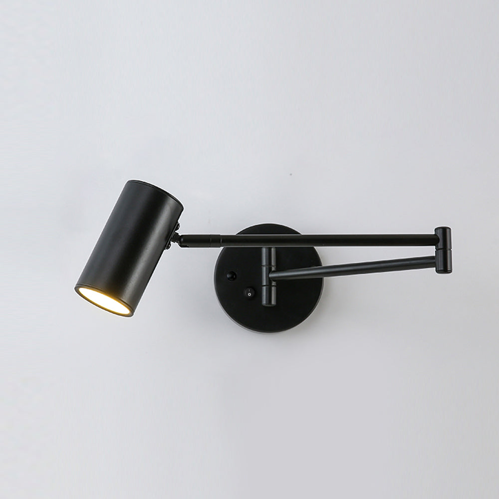 Wandlamp Verstelbare Scharnier Arm Leeslamp met Draaibare Montage 3000K Warm Wit | Sansoti