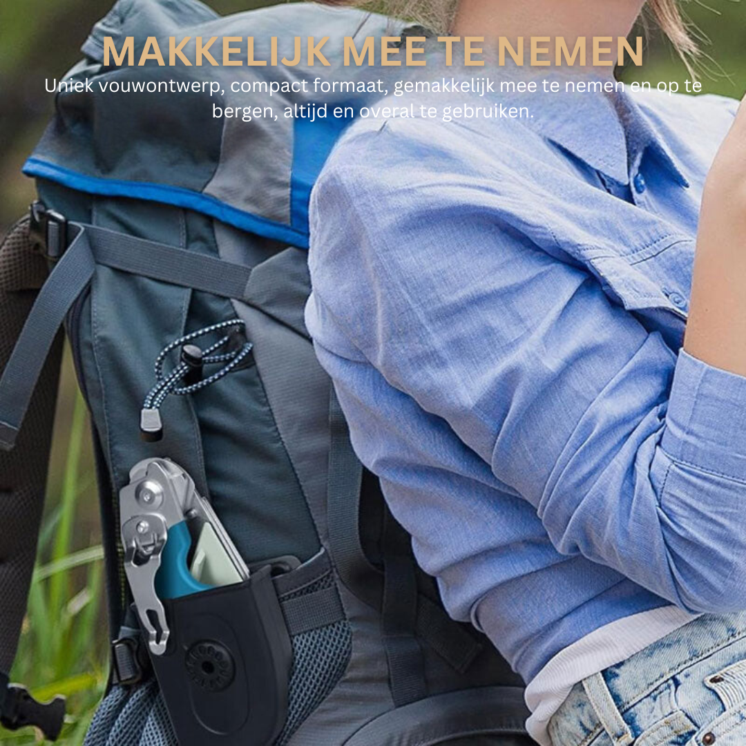 Multifunctionele Vouwbare Tactische Tang voor Outdoor & Nood | Roestvrij Staal | Sansoti