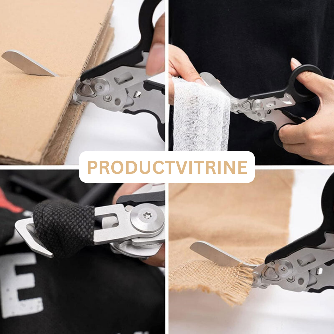 Multifunctionele Vouwbare Tactische Tang voor Outdoor & Nood | Roestvrij Staal | Sansoti