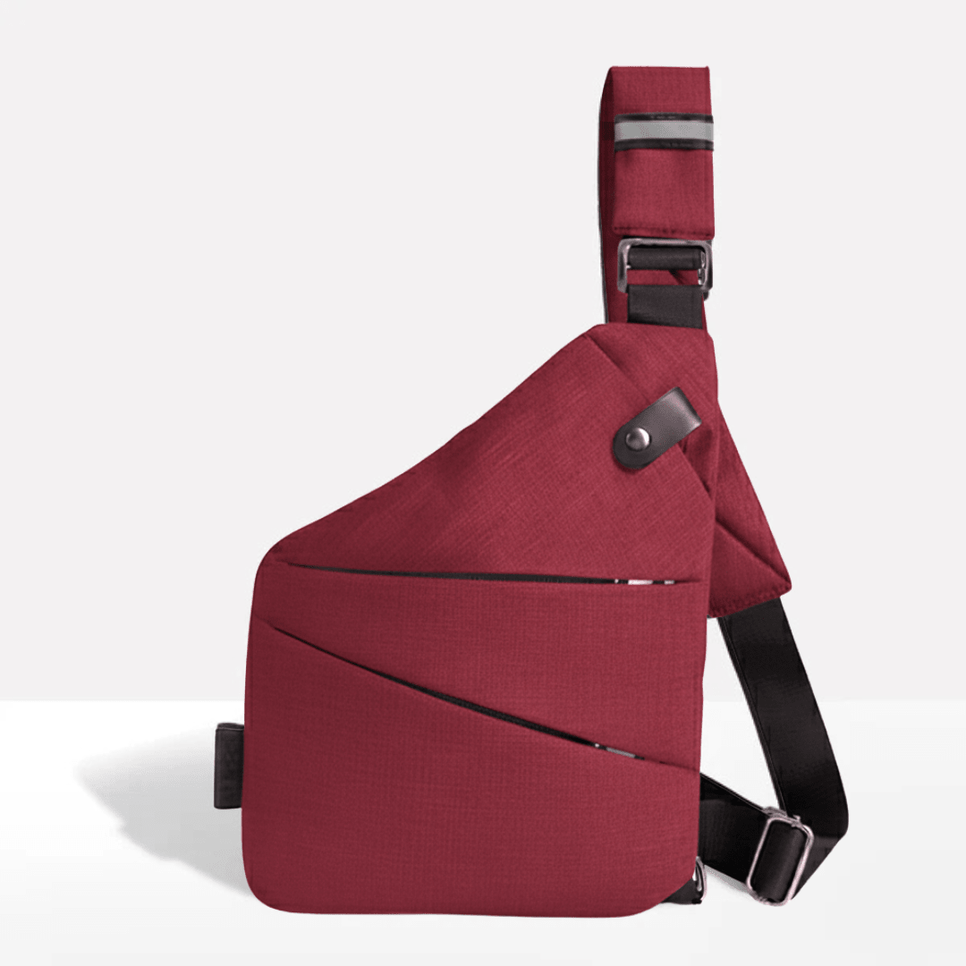 Torba na ramię typu crossbody z ochroną RFID, wodoodporna, z zabezpieczeniem przed kradzieżą, do codziennego użytku, podróży i pracy | Sansoti