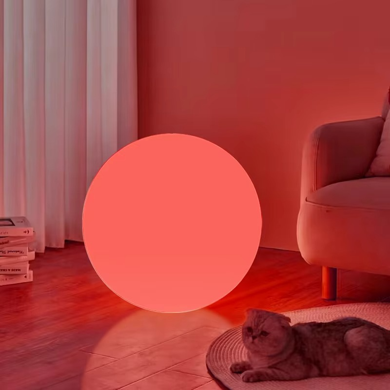 LED Tafellamp Oplaadbaar met Afstandsbediening 16 Kleuren Draadloos Sfeerverlichting voor Woonkamer Slaapkamer Bureau | Sansoti
