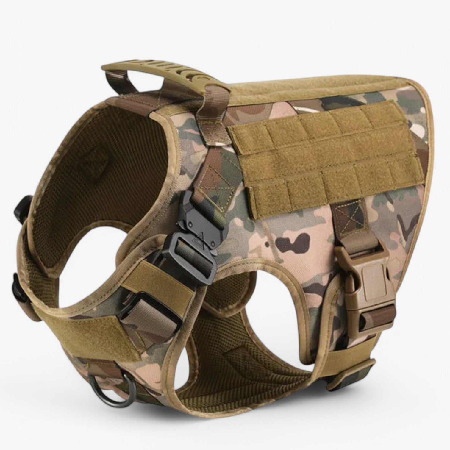 Verstelbare Hondentuig met Snelsluiting en Handgreep – Tactical Trainingsvest voor Maximale Controle | Sansoti