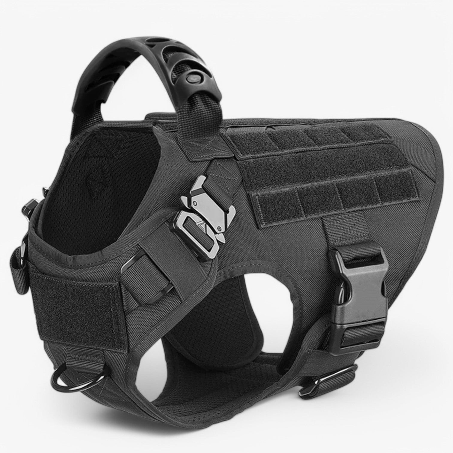 Verstelbare Hondentuig met Snelsluiting en Handgreep – Tactical Trainingsvest voor Maximale Controle | Sansoti