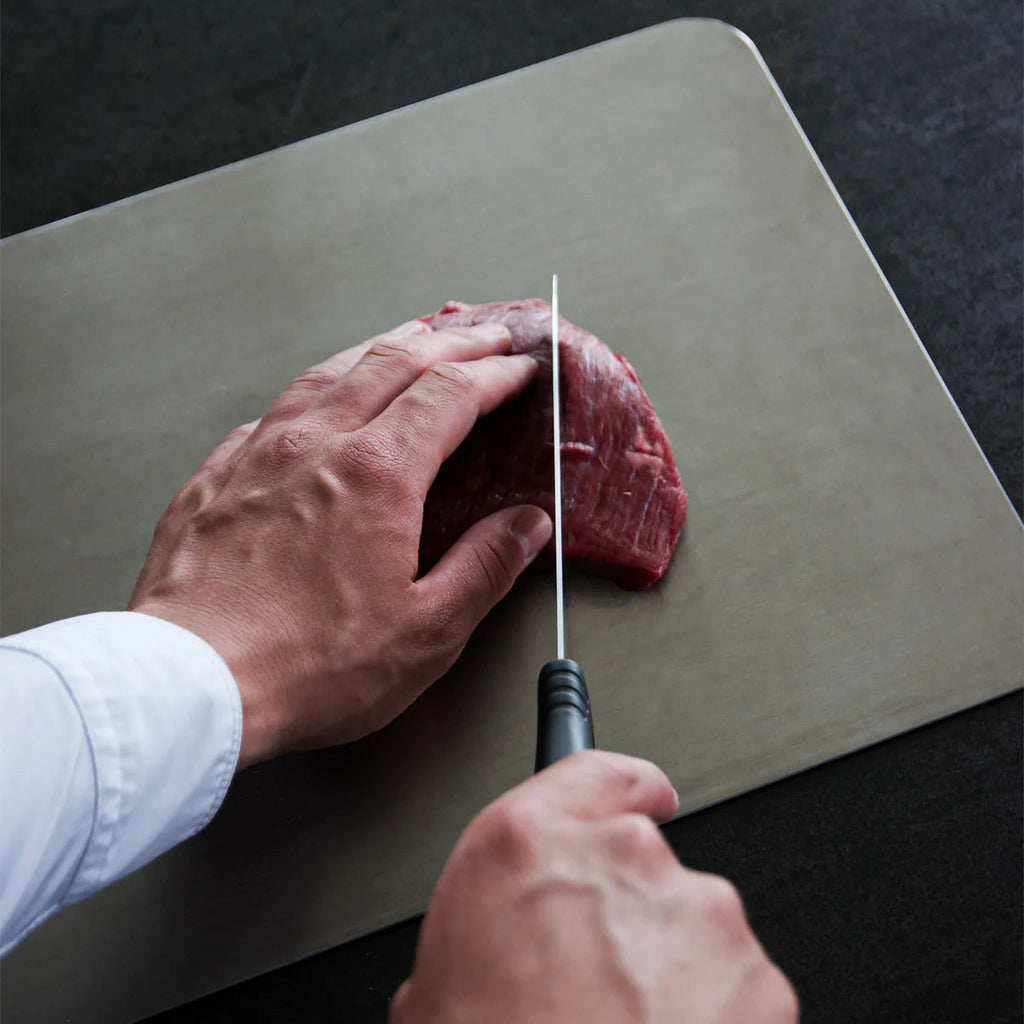 Planche à découper en acier inoxydable antibactérienne, résistante aux rayures, hygiénique pour cuisine | Restfield