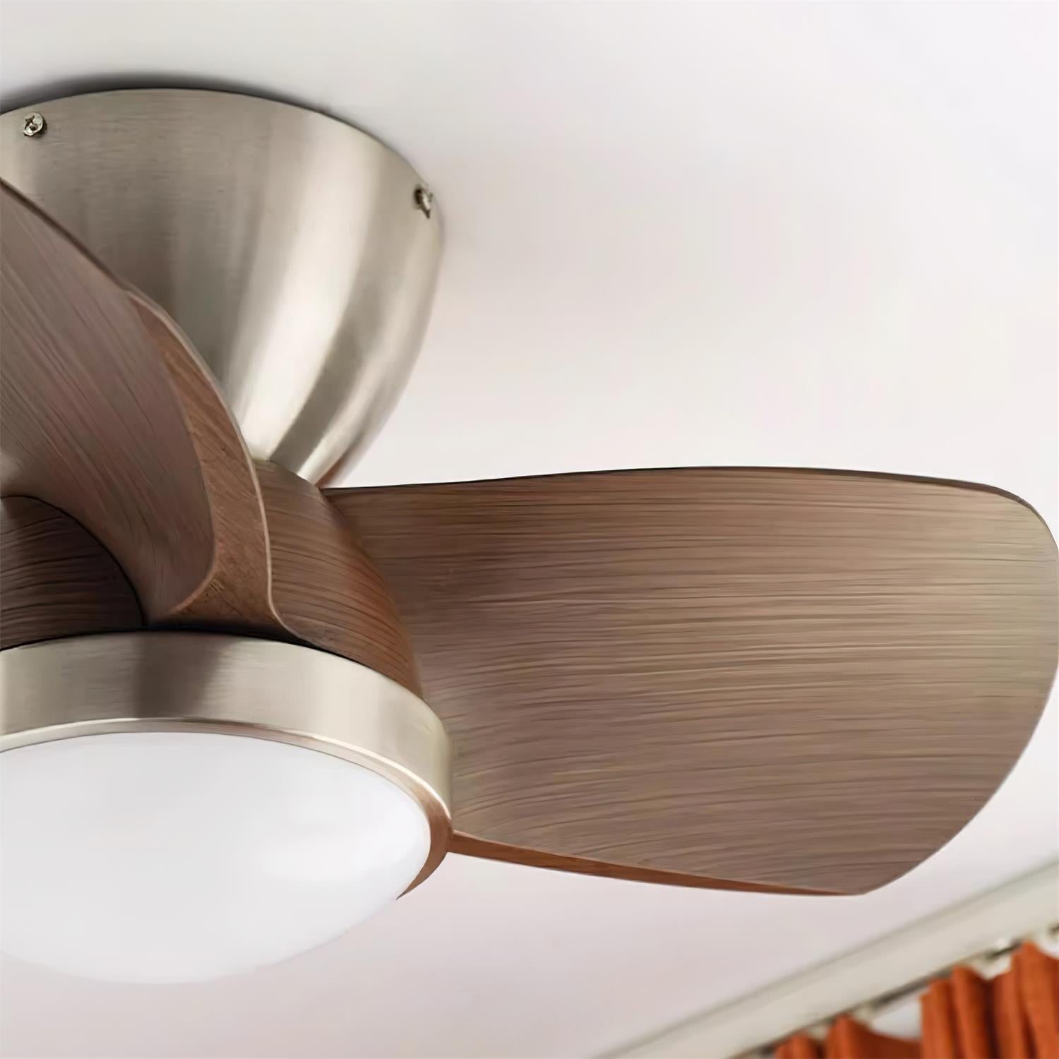Plafondventilator met Verlichting Hout Metaal Ø61cm 18W 6 Snelheden Inclusief Afstandsbediening | Sansoti