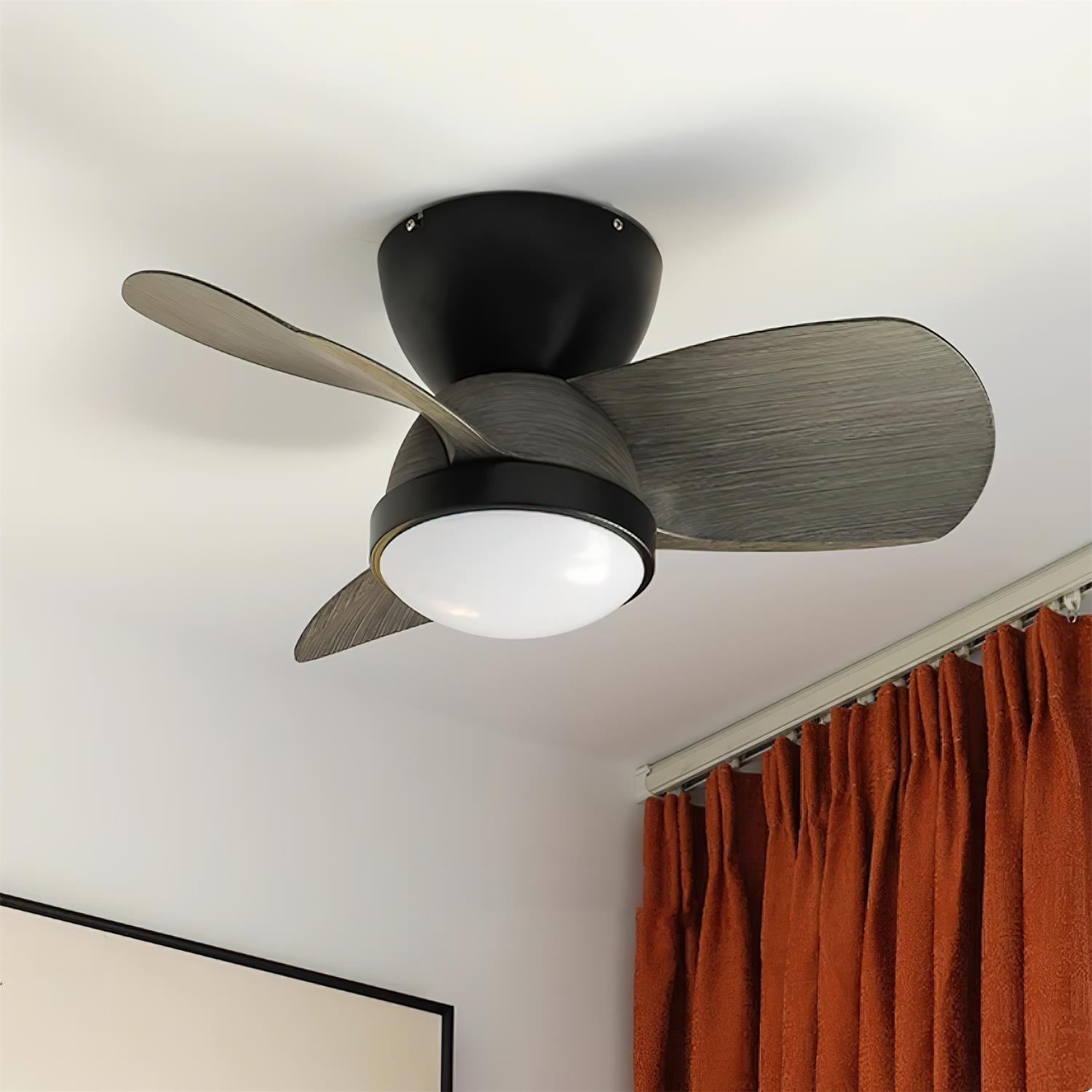 Plafondventilator met Verlichting Hout Metaal Ø61cm 18W 6 Snelheden Inclusief Afstandsbediening | Sansoti