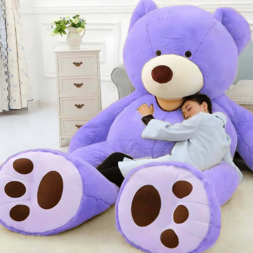 Ourson en peluche XXL à câliner pour enfants et adultes, réglable, rembourré, doux compagnon, cadeau | Sansoti