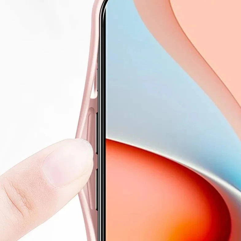Hülle aus gehärtetem Glas für iPhone mit Handschlaufe – stoßfest, transparent, Kameraschutz | Sansoti
