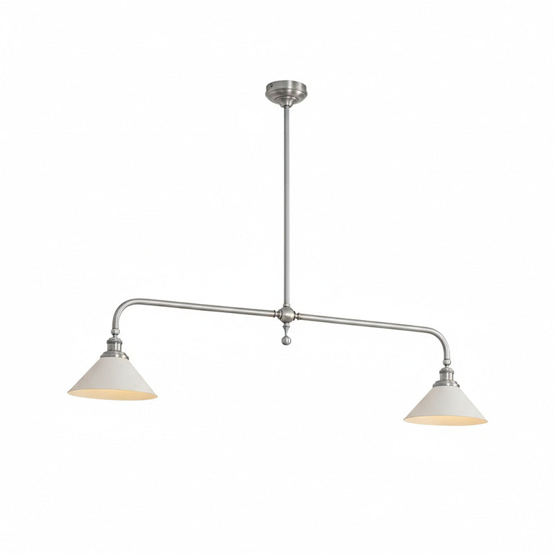 Luxe Design Hanglamp Met Witte Glazen Kappen Voor Eettafel En Keukeneiland In Messing Afwerking | Sansoti