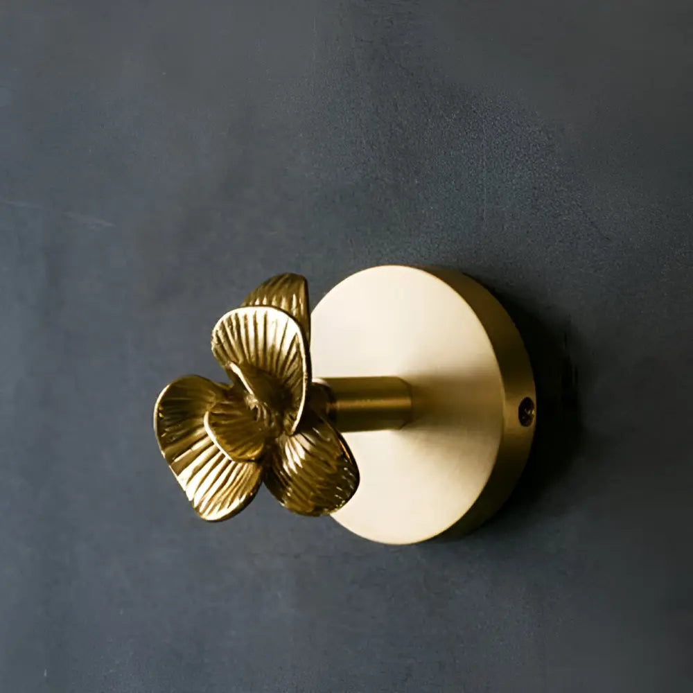 Wandhaak Massief Messing met Gouden Afwerking – Decoratief Dierenmotief voor Entree Slaapkamer Badkamer | Sansoti