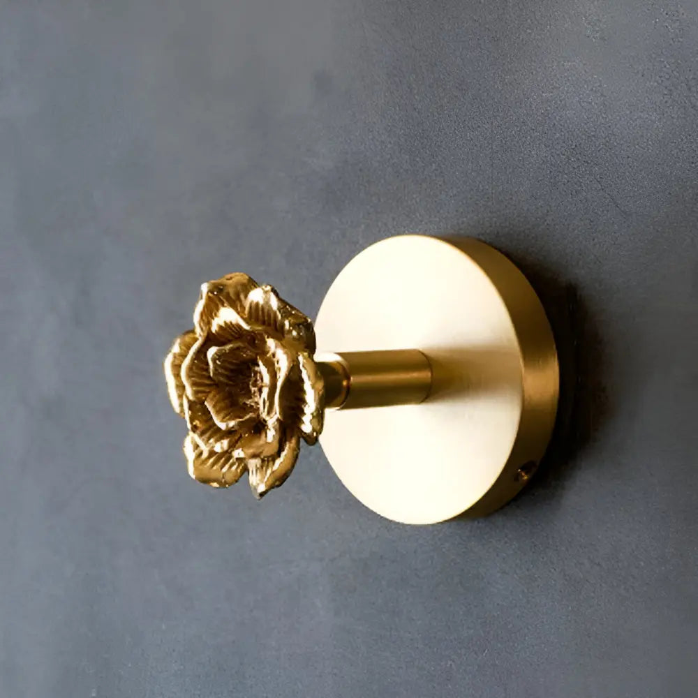 Wandhaak Massief Messing met Gouden Afwerking – Decoratief Dierenmotief voor Entree Slaapkamer Badkamer | Sansoti