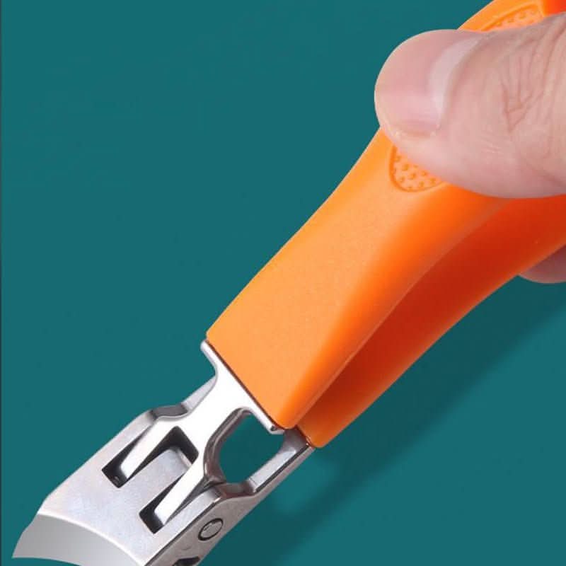 Nagelknipser für dicke Nägel mit extra weiter Öffnung, rutschfestem Griff, präzise, für Pflege und Pediküre | Sansoti