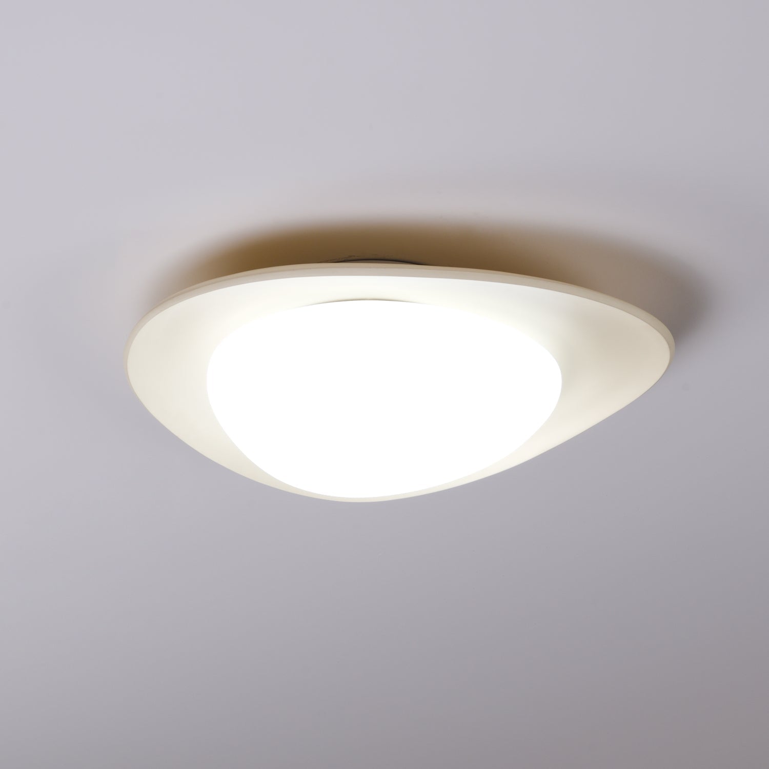 LED Plafondlamp Bladvorm Resin Groen Woonkamer Slaapkamer Eetkamer Organische Plafondlamp Scandinavisch Interieur | Sansoti