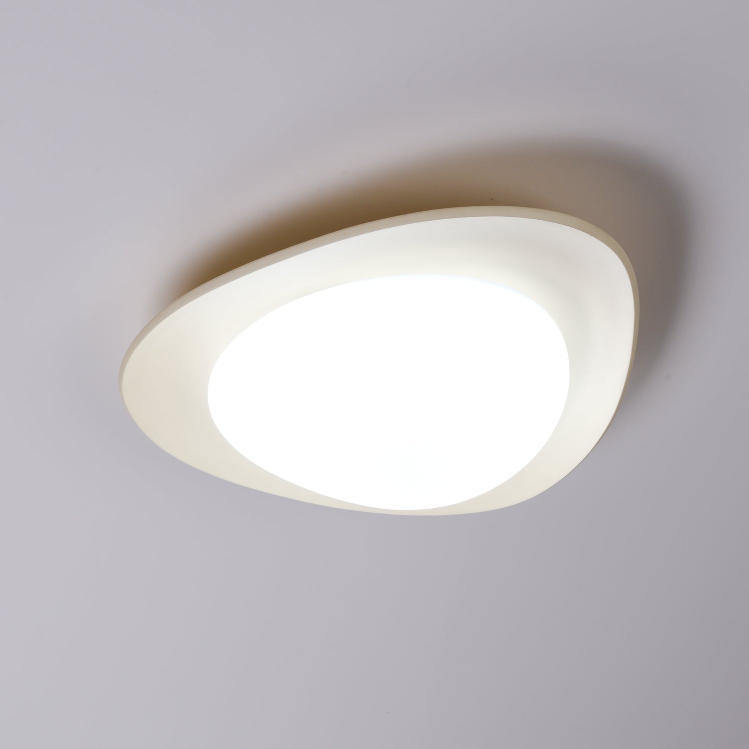 LED Plafondlamp Bladvorm Resin Groen Woonkamer Slaapkamer Eetkamer Organische Plafondlamp Scandinavisch Interieur | Sansoti