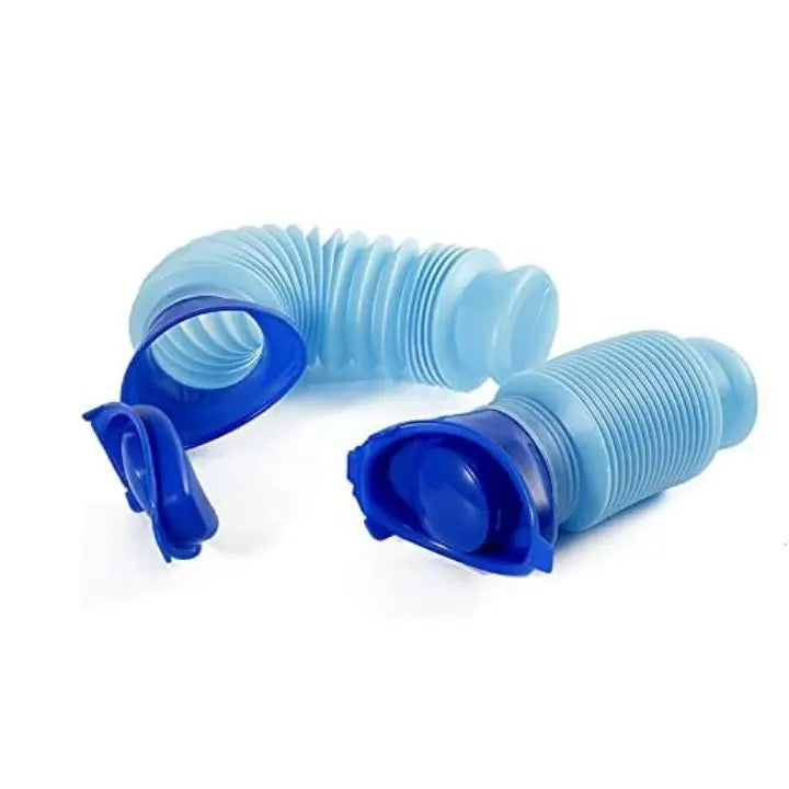 Reiseurinaal Heren BPA-vrij PP 750ml 15-33cm Blauw Auto Camping Wandelen Festival Noodurinaal Opvouwbaar Lekvrij Herbruikbaar | Sansoti