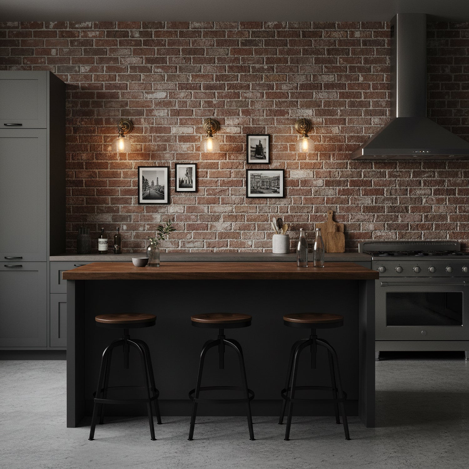 Tristan Wandlamp Messing & Glas – Klassiek Design met Warm Licht voor Keuken Eetkamer Woonkamer | Sansoti