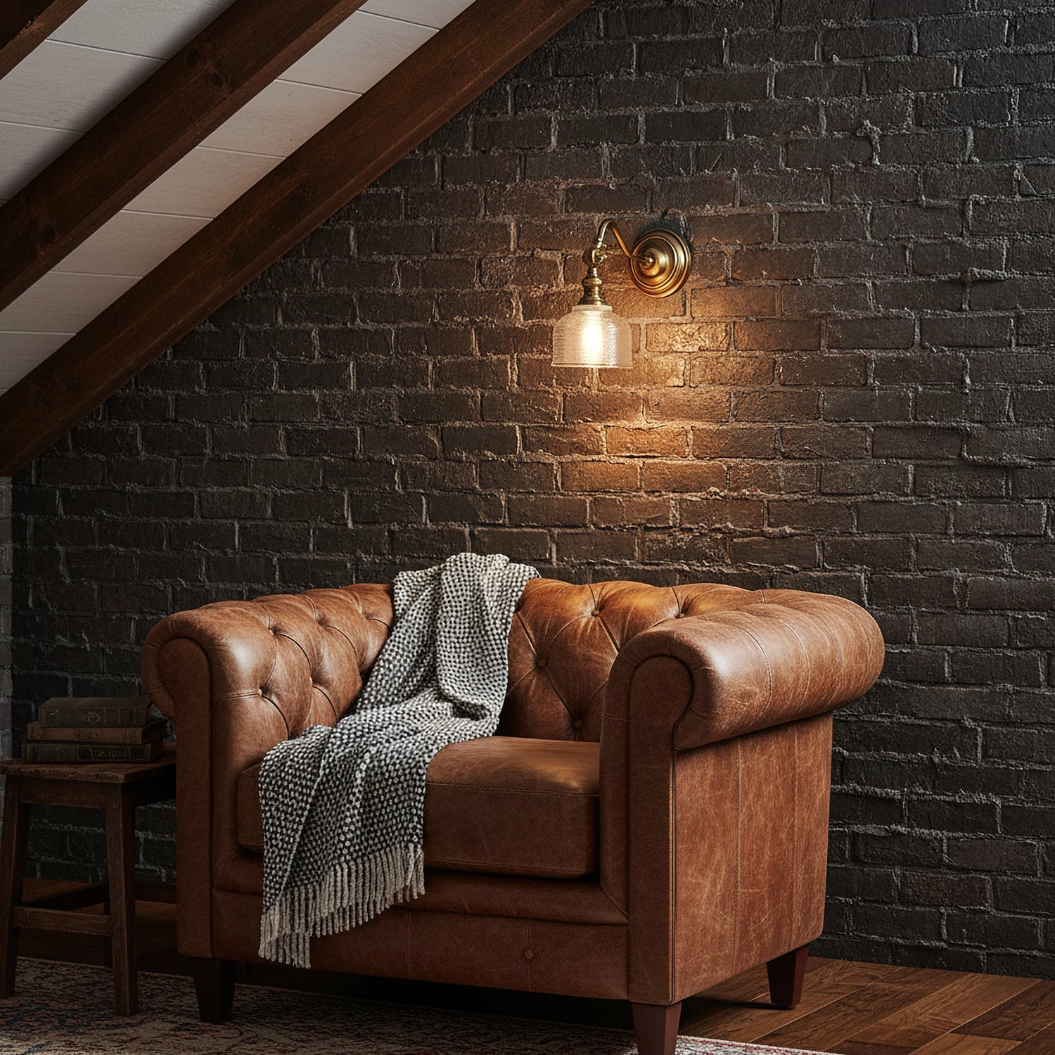 Tristan Wandlamp Messing & Glas – Klassiek Design met Warm Licht voor Keuken Eetkamer Woonkamer | Sansoti