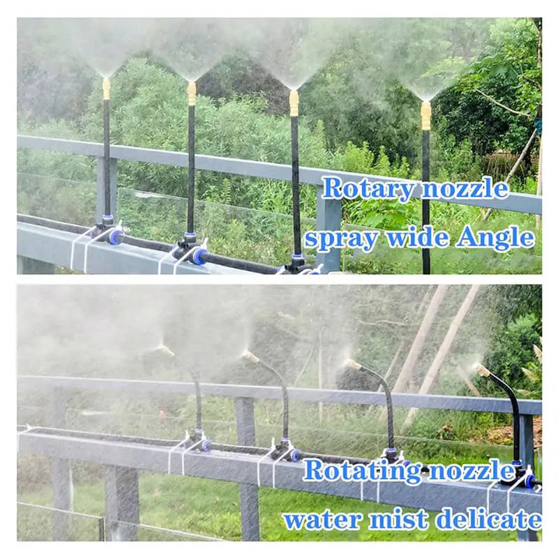 Modulair Druppelbevloeiingssysteem 8mm Wortelzone-irrigatie Gereedschapsloos | Sansoti