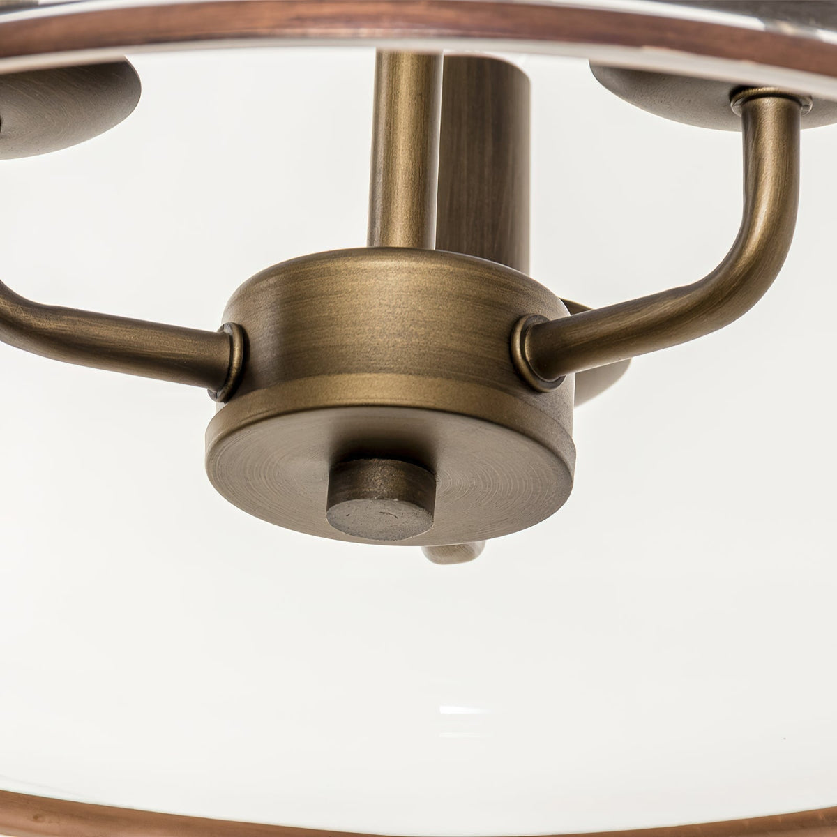 Glazen Hanglamp IJzer Vintage Stijl Koper Zwart E12 E14 Fitting Eetkamer Keuken Woonkamer Entree Retro Design | Sansoti
