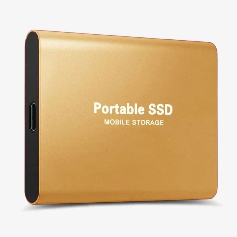 128GB Externe SSD – Supersnelle Draagbare Schijf met USB 3.1 voor Backups & Dataopslag | Sansoti