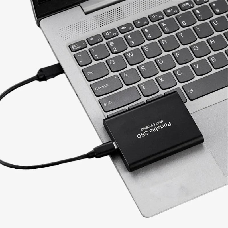 128GB Externe SSD – Supersnelle Draagbare Schijf met USB 3.1 voor Backups & Dataopslag | Sansoti