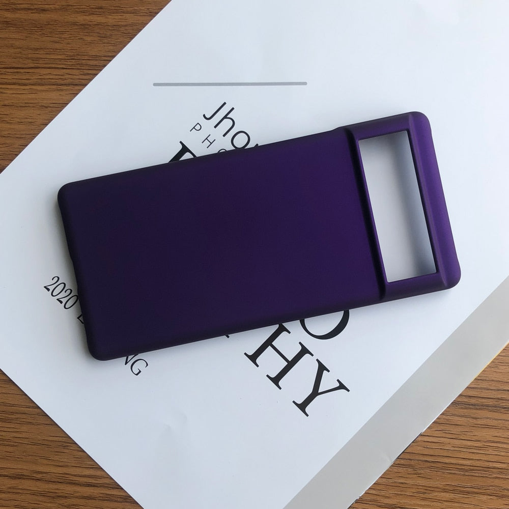 Ultracienkie etui na telefon do modeli Google Pixel – odporne na wstrząsy TPU – podniesiona krawędź chroniąca aparat | Sansoti