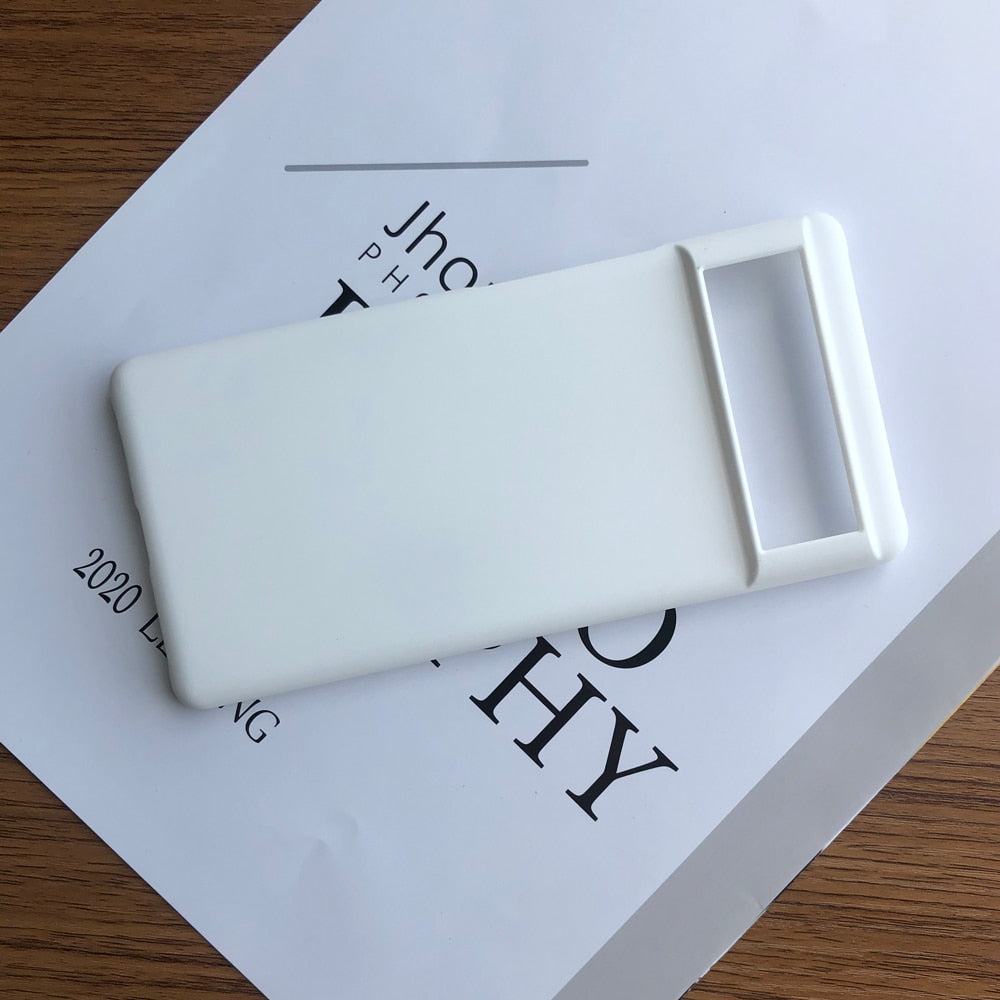 Ultracienkie etui na telefon do modeli Google Pixel – odporne na wstrząsy TPU – podniesiona krawędź chroniąca aparat | Sansoti