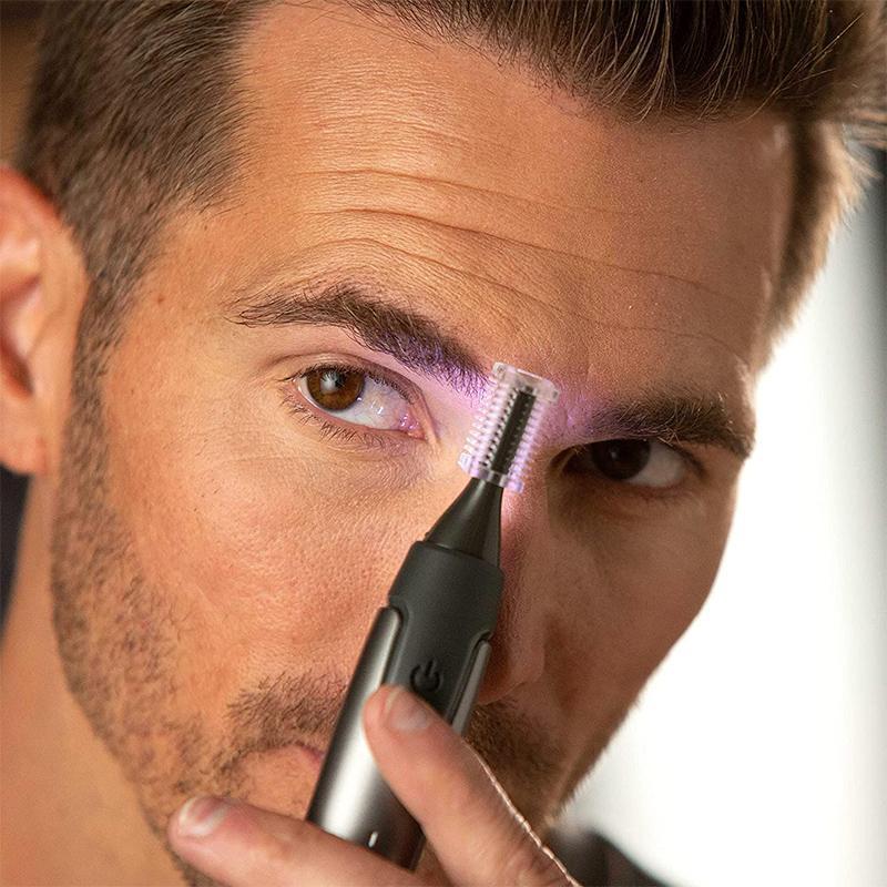 Precisietrimmer met Titanium Mesjes voor Baard Neus Wenkbrauwen Contouren Draadloos Gezichtsverzorging | Sansoti