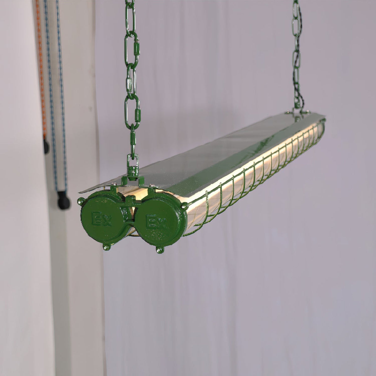 Lineaire Hanglamp Glas Modern 123cm Zwart Groen Zilver Nordic Design Eetkamer Keuken Eettafel Eiland | Sansoti