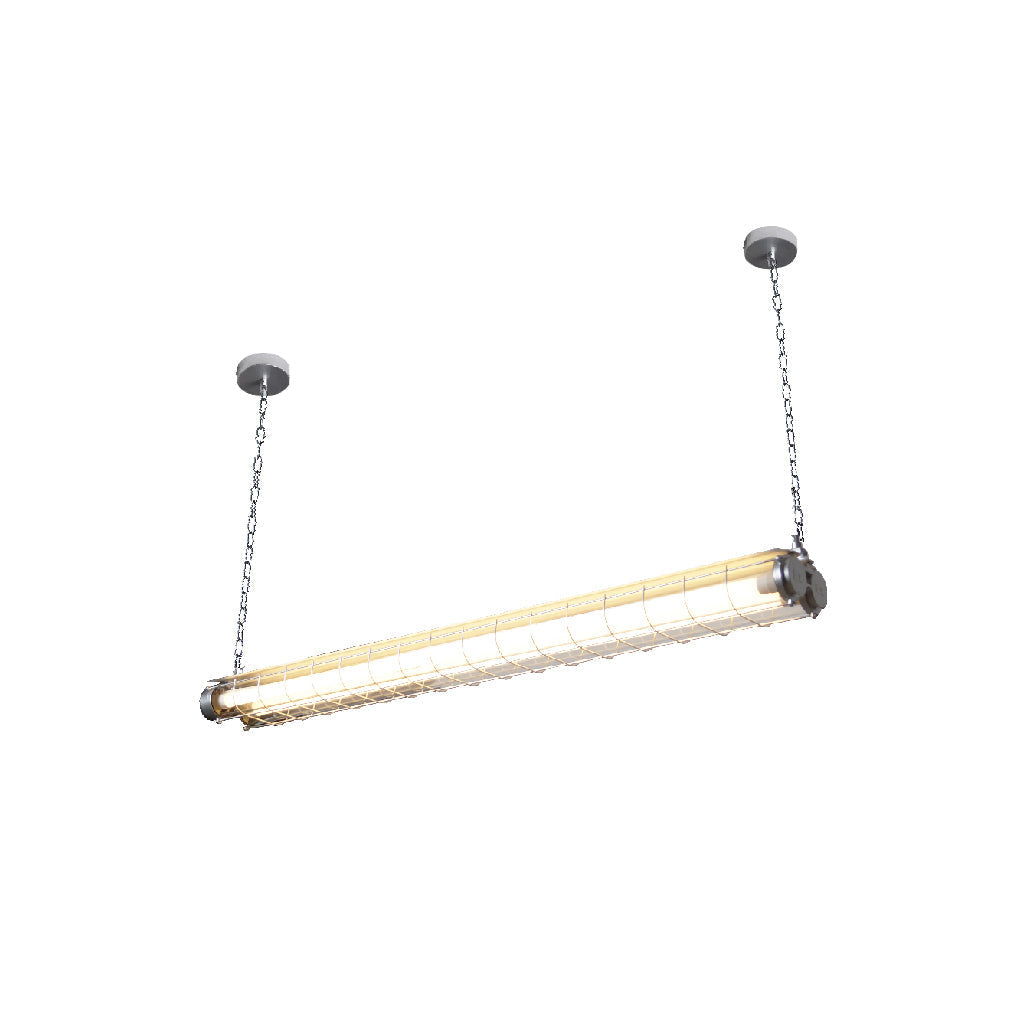 Lineaire Hanglamp Glas Modern 123cm Zwart Groen Zilver Nordic Design Eetkamer Keuken Eettafel Eiland | Sansoti