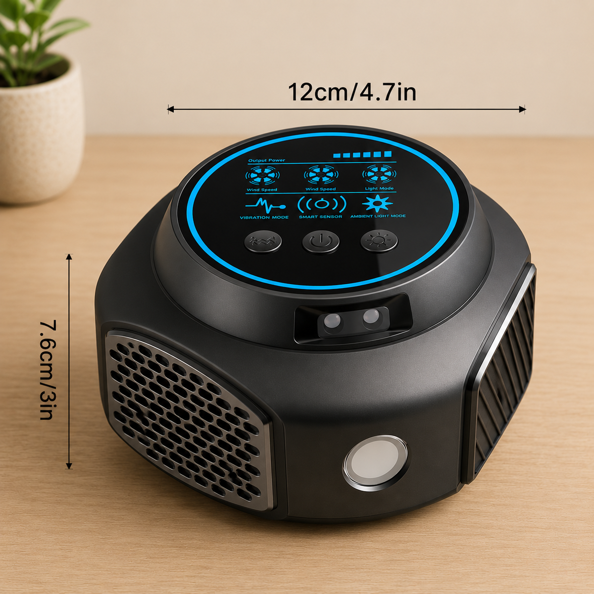 Répulsif à ultrasons contre les insectes, protection à 360° contre les guêpes, abeilles et mouches pour jardin, terrasse et balcon, alimentation sur secteur | Sansoti