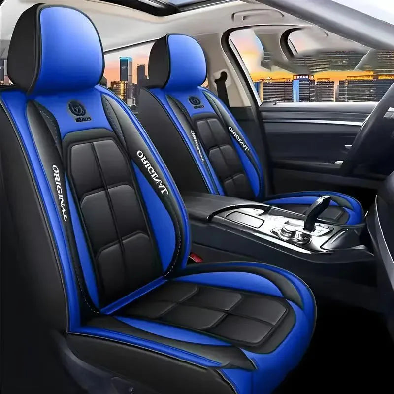 Autostoelhoes in Lederlook – Antislip Universeel en Duurzaam Interieur | Sansoti