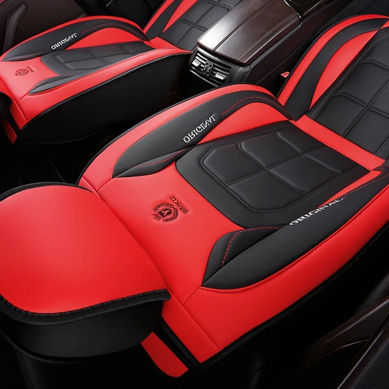 Autostoelhoes in Lederlook – Antislip Universeel en Duurzaam Interieur | Sansoti